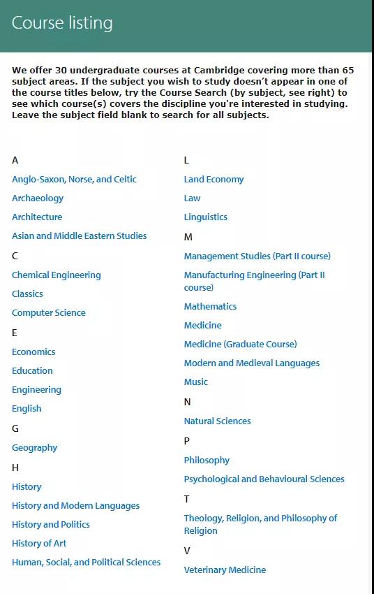 英国剑桥大学本科/硕士信息大全：排名、专业、学费、学制、招生条件、招生范围！